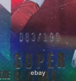 CHIEFS SET of 3 2023 Donruss Road To the Super Bowl Holo #'d /100 Mahomes Kelce