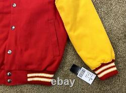 Chiefs Jacket Kansas City Super Bowl CHAMPIONSHIP Jacket Sewn Logos S M L XL 2X