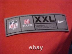 Chiefs Kelce 87 Superbowl 57 Nike Men's Onfield Stitched KC Red XXL Jersey 2XL