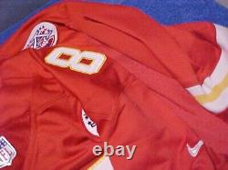 Chiefs Kelce 87 Superbowl 57 Nike Men's Onfield Stitched KC Red XXL Jersey 2XL