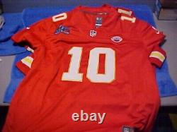 Chiefs Pacheco 10 Superbowl 57 Nike Men's Onfield Stitched KC Red XXL Jersey 2XL