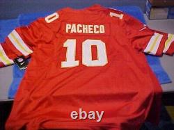 Chiefs Pacheco 10 Superbowl 57 Nike Men's Onfield Stitched KC Red XXL Jersey 2XL