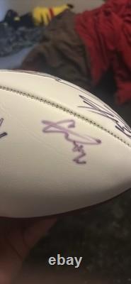 Chiefs Signed Super Bowl Football Hand signed