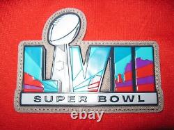 Creed Humphrey Kansas City Chiefs Men's 2XL Red Super Bowl LVII Nike Game Jersey