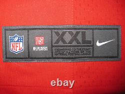 Creed Humphrey Kansas City Chiefs Men's 2XL Red Super Bowl LVII Nike Game Jersey
