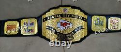 Custom Kansas City Chiefs LVIII Championship Belt 4MM Zinc