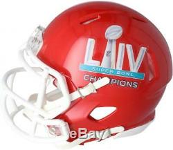 Damien Williams Kansas City Chiefs Super Bowl LIV Champs Signed Mini Helmet