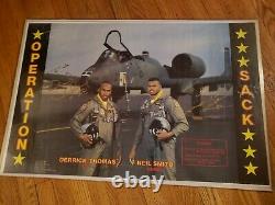 Derrick Thomas Neil Smith Operation Sack Auto Autographed Signed Poster Kc Chief