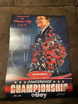 Entire Arrowhead Poster Series Of Kansas City Chief Superbowl Champions! Rare