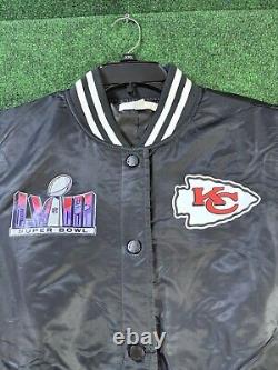 Erin Andrews Kansas City Chiefs Super Bowl 58 LVIII Las Vegas Champions Jacket