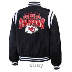 Erin Andrews Kansas City Chiefs Super Bowl 58 LVIII Las Vegas Champions Jacket
