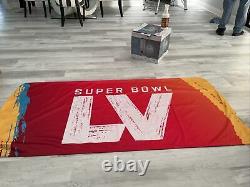 Event Used Barricade Banner Decoration From SUPER BOWL LV 55 Tampa FL
