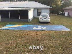 Event Used Fence Barricade Banner Decoration From SUPER BOWL LV 55 Tampa FL 2021