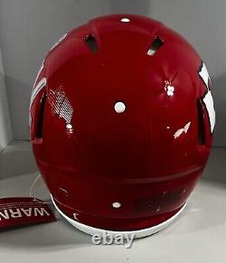 Frank Clark KC Chiefs Autographed Riddell Super Bowl LIV Champs Speed Youth Hlmt