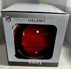 Frank Clark KC Chiefs Autographed Riddell Super Bowl LIV Champs Speed Youth Hlmt
