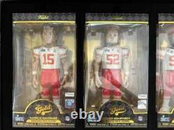 Funko Kansas City Chiefs Super Bowl LVII 4-Pack GOLD 12'' Figures LE 2023