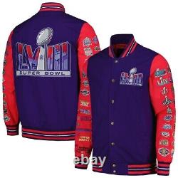 G-III Sports Super Bowl LVIII 58 Las Vegas Kansas City Chiefs Full-Snap Jacket