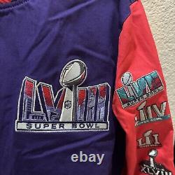 G-III Sports Super Bowl LVIII Size M Chiefs Full-Snap Jacket