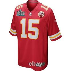 Genuine Nike Mahomes Kansas City Chiefs SB LV Jersey Men's Large L Red + Masks