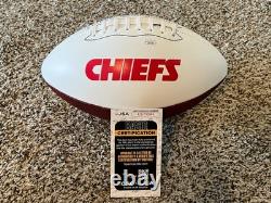 Harrison Butker Signed Football Kansas City Chiefs Super Bowl Champ Auto Jsa Coa