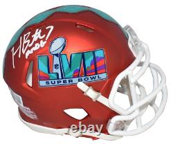 Harrison Butker Signed Kansas City Chiefs Super Bowl 57 LVII Speed Mini Helmet