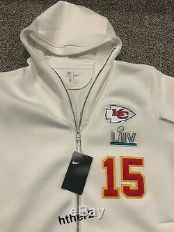 IN HAND Kansas City Chiefs Nike Sideline Showout Super Bowl LIV Mahomes Champs