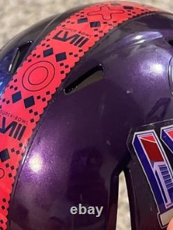 Isiah Pacheco Signed Football Mini Helmet Kansas City Chiefs Super Bowl 58 Jsa