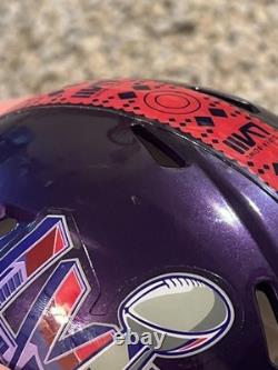 Isiah Pacheco Signed Football Mini Helmet Kansas City Chiefs Super Bowl 58 Jsa