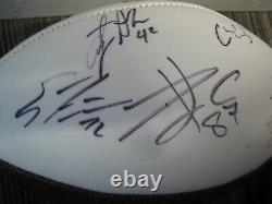 Jarden Sports Kansas City Chiefs Super Bowl IV Champions Football with Signatures