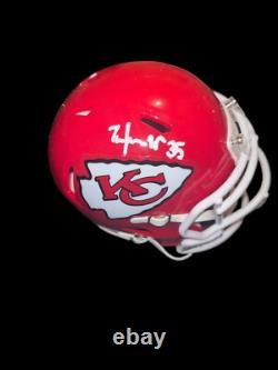 Jaylen Watson Signed Kansas City Chiefs Mini Helmet Super Bowl Champions Bas 3
