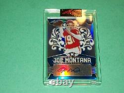 Joe Montana Auto 2020 Leaf Metal Football Card /25 San Francisco 49ers Chiefs