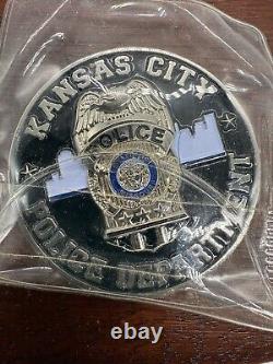 KANSAS CITY CHIEFS 2023 SUPER BOWL 57 LVII Challenge COIN, KC MO POLICE DEPT