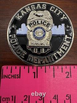 KANSAS CITY CHIEFS 2023 SUPER BOWL 57 LVII Challenge COIN, KC MO POLICE DEPT