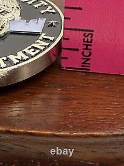 KANSAS CITY CHIEFS 2023 SUPER BOWL 57 LVII Challenge COIN, KC MO POLICE DEPT