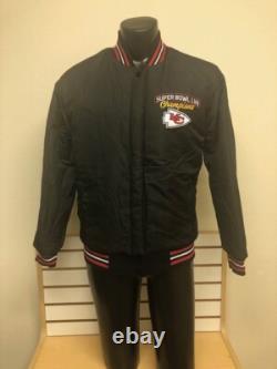 KANSAS CITY CHIEFS FOOTBALL 3X SUPERBOWL Champions reversible men's jacket