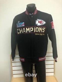 KANSAS CITY CHIEFS FOOTBALL 3X SUPERBOWL Champions reversible women's jacket