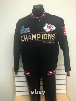 KANSAS CITY CHIEFS FOOTBALL 3X SUPERBOWL Champions reversible women's jacket