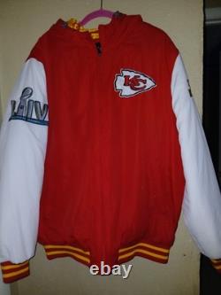 KANSAS CITY CHIEFS SUPER BOWL CHAMPIONSHIP Hooded Jacket XL