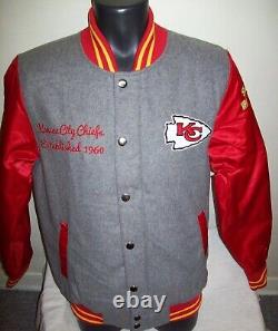 KANSAS CITY CHIEFS SUPER BOWL LIV CHAMPIONS GRAY Body RED Sleeves LARGE