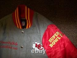 KANSAS CITY CHIEFS SUPER BOWL LIV CHAMPIONS GRAY Body RED Sleeves LARGE
