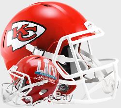 KANSAS CITY CHIEFS Super Bowl 54 Riddell SPEED Full Size Replica Football Helmet
