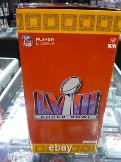 KANSAS CITY CHIEFS Super Bowl LVIII Champions Mini Bobblehead Scene NIB