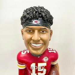 KC Chiefs #15 Patrick Mahomes, NFL MVP Bobblehead 3' Statue Super Bowl Champs