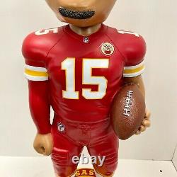 KC Chiefs #15 Patrick Mahomes, NFL MVP Bobblehead 3' Statue Super Bowl Champs