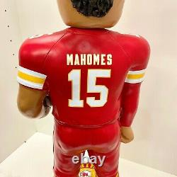 KC Chiefs #15 Patrick Mahomes, NFL MVP Bobblehead 3' Statue Super Bowl Champs