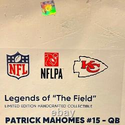 KC Chiefs #15 Patrick Mahomes, NFL MVP Bobblehead 3' Statue Super Bowl Champs