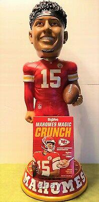 KC Chiefs #15 Patrick Mahomes, NFL MVP Bobblehead 3' Statue Super Bowl Champs