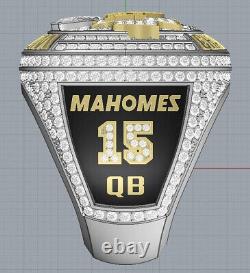 KC Chiefs 2024 Super Bowl Ring Set of 10 names. US Distributor