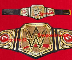 KC Chiefs Super Bowl Football Championship Belt Adult Size 2MM