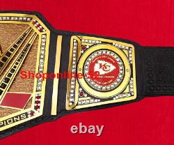 KC Chiefs Super Bowl Football Championship Belt Adult Size 2MM